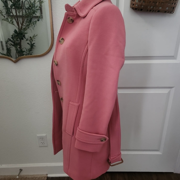 Double Cloth By J. CREW Pink Coat - Picture 4 of 7